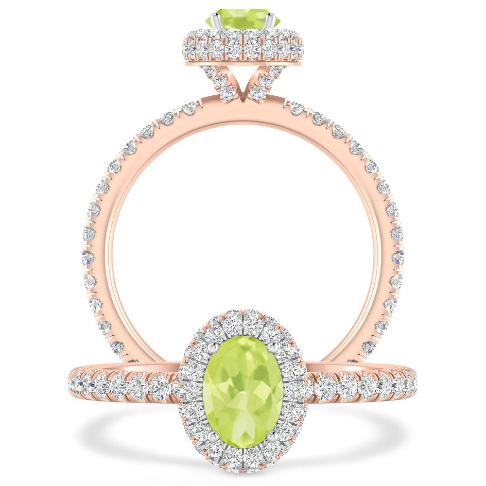 Rose Gold - Peridot