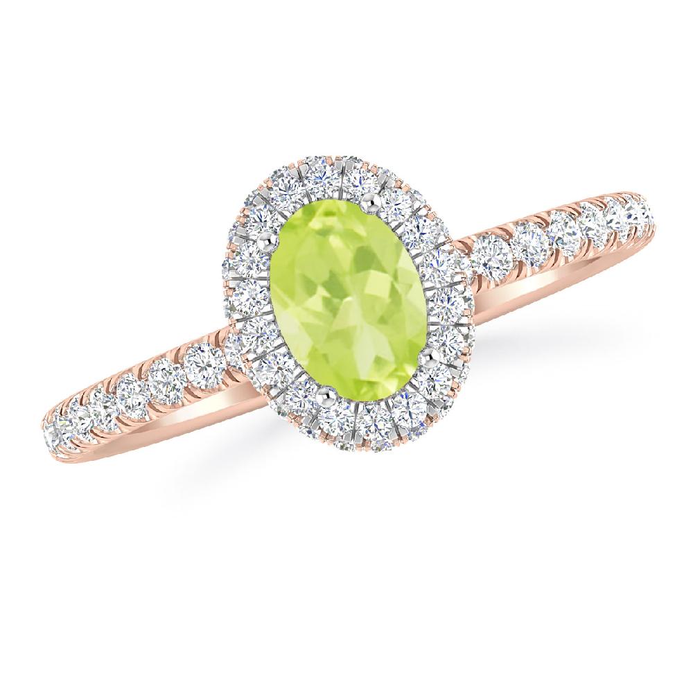 Rose Gold - Peridot