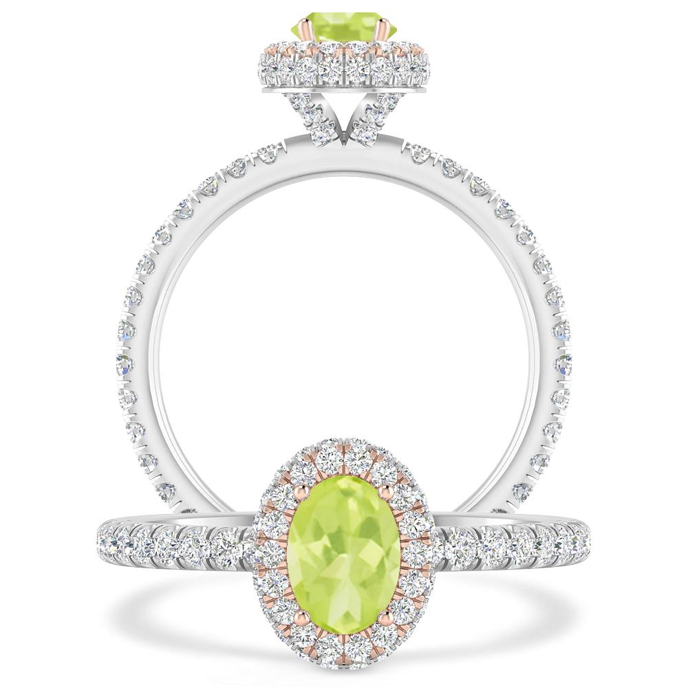 White Gold - Peridot