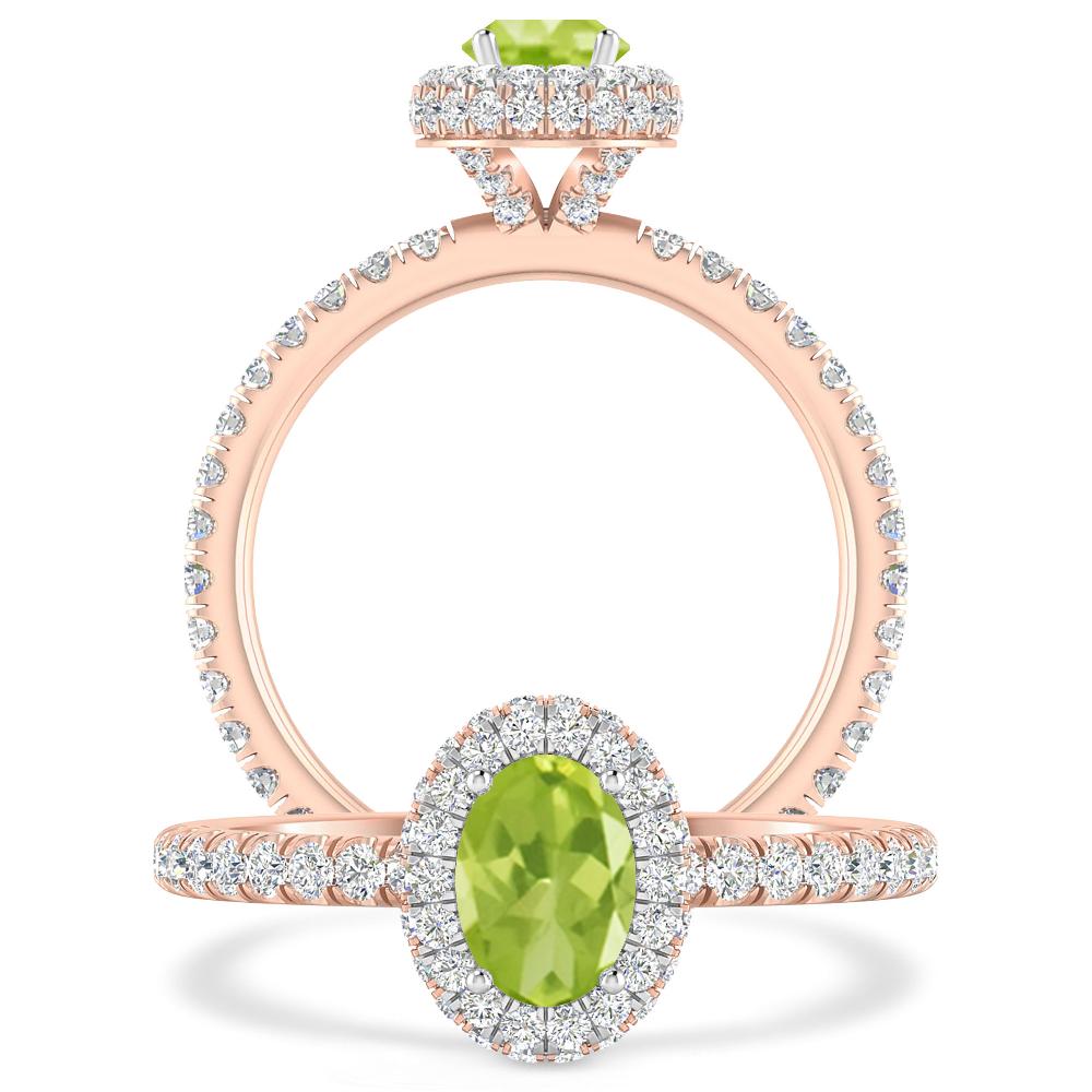 Rose Gold - Peridot