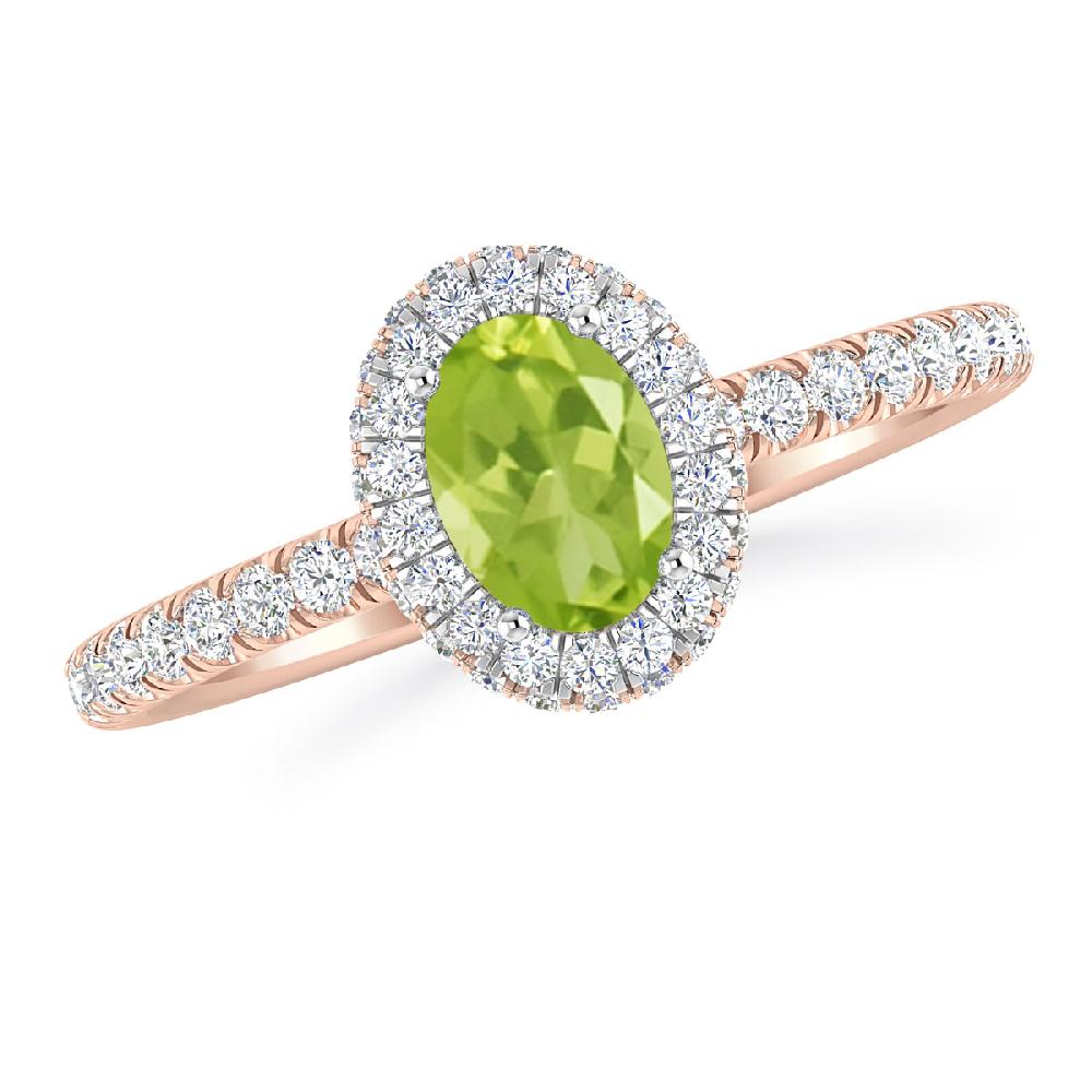 Rose Gold - Peridot