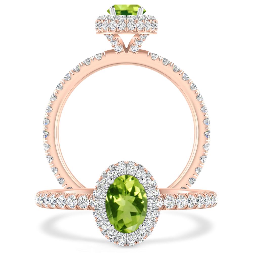 Rose Gold - Peridot