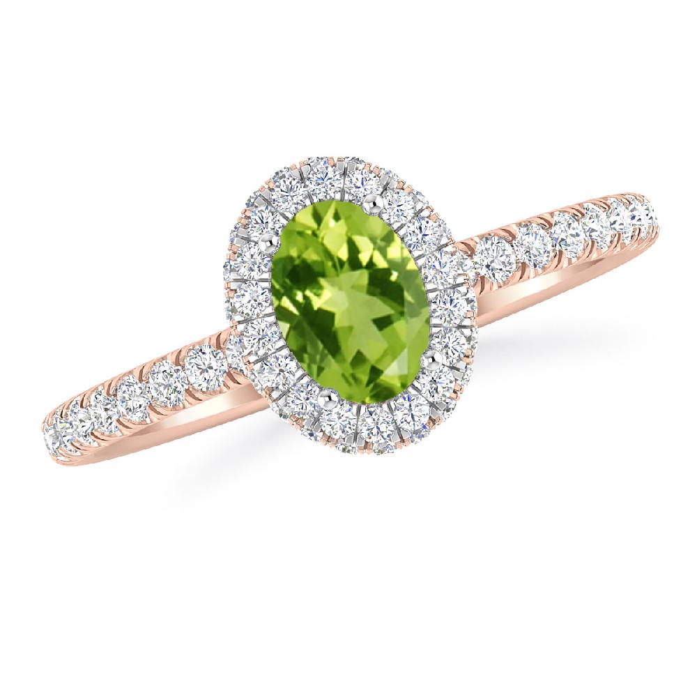 Rose Gold - Peridot