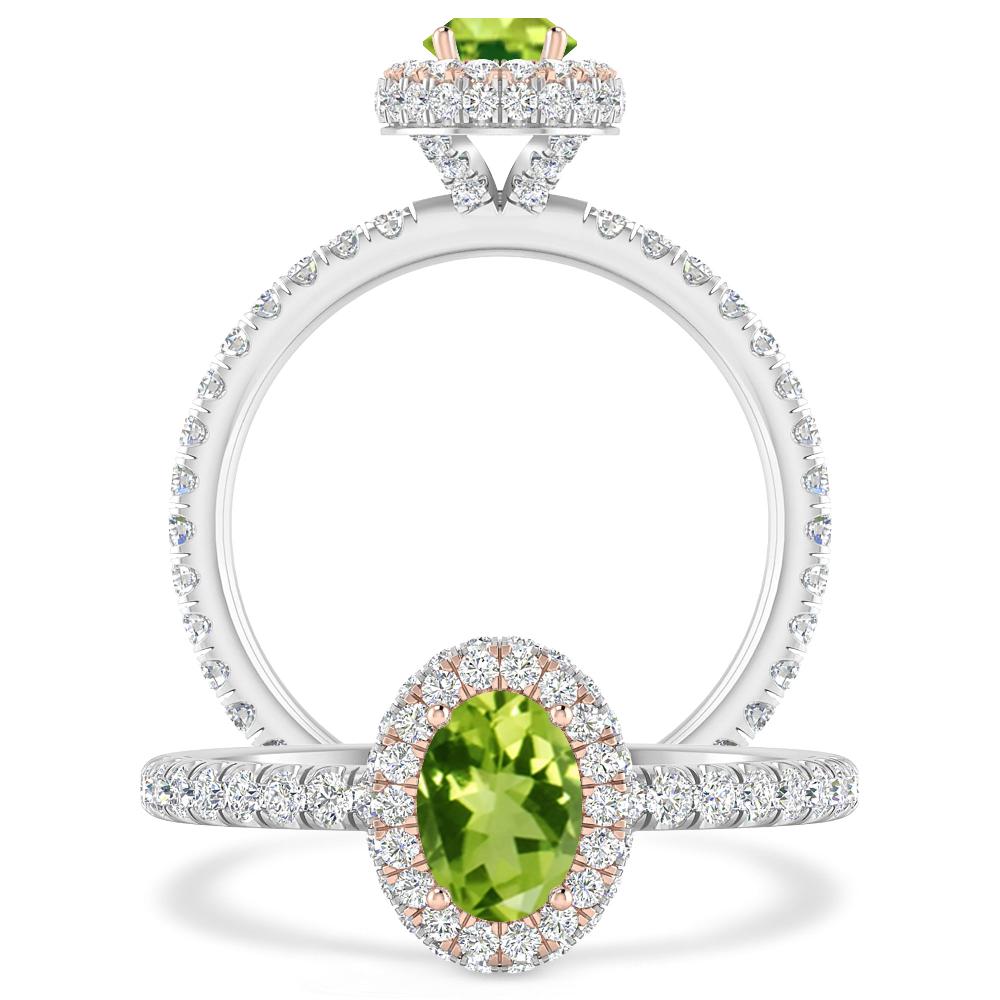 White Gold - Peridot