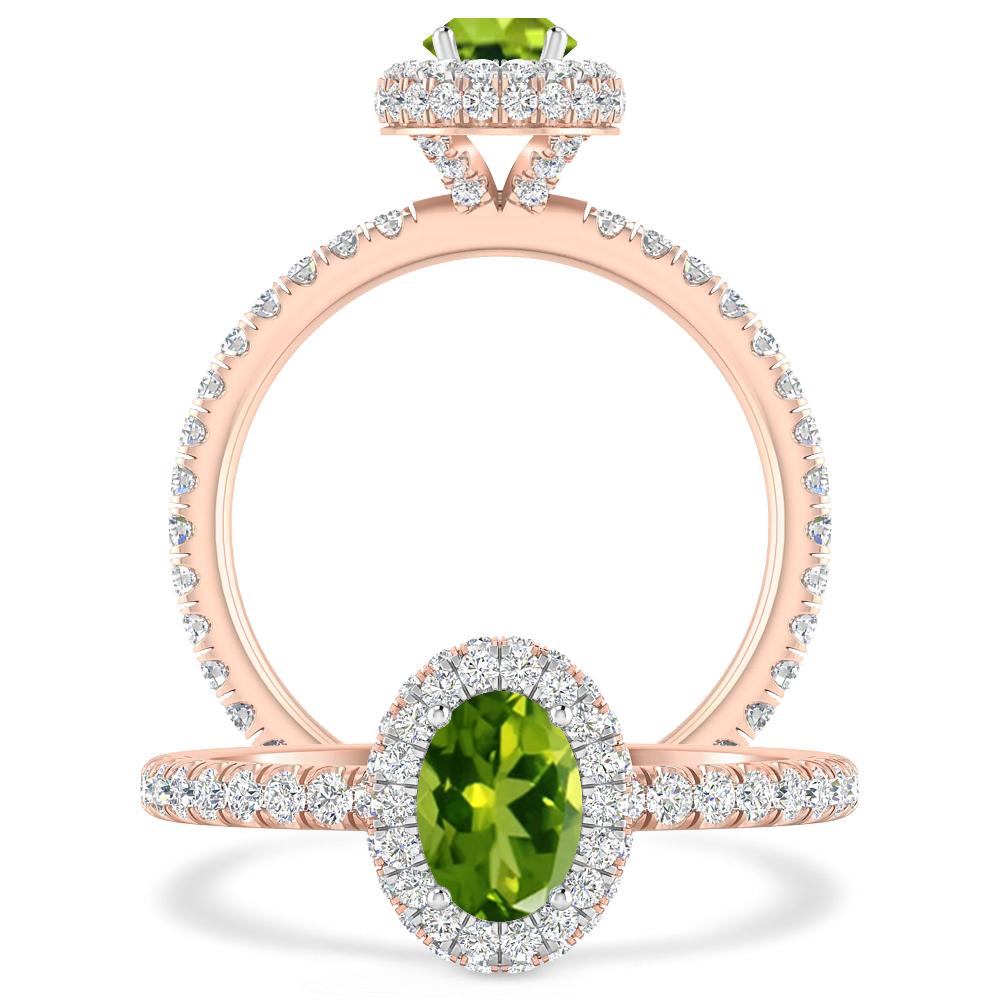 Rose Gold - Peridot