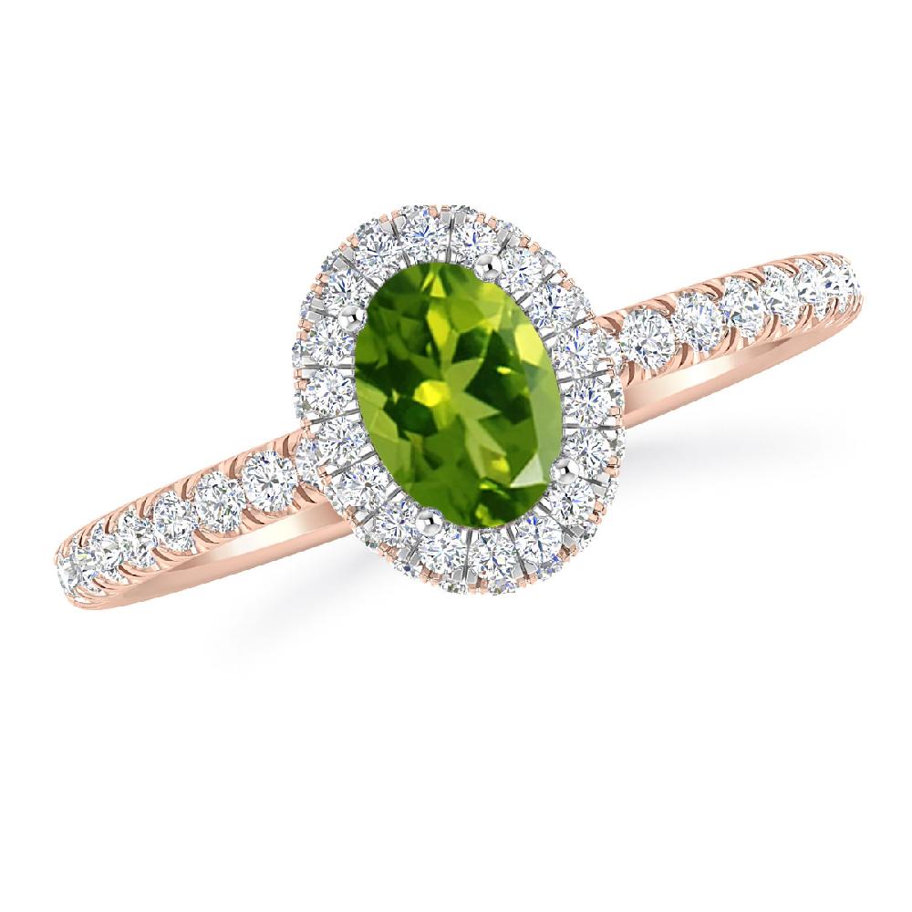 Rose Gold - Peridot