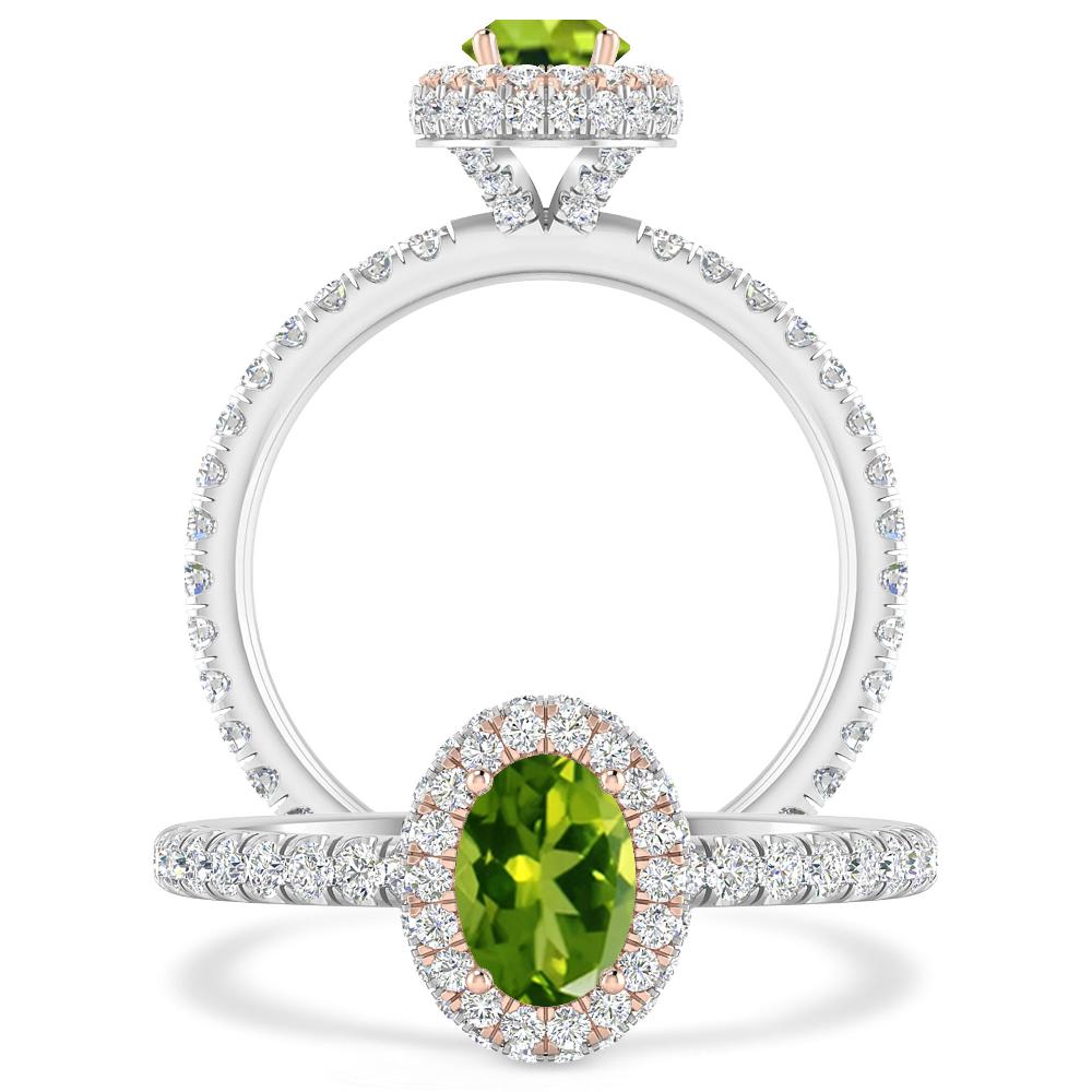 White Gold - Peridot