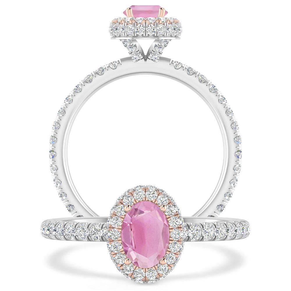 White Gold - Pink Tourmaline