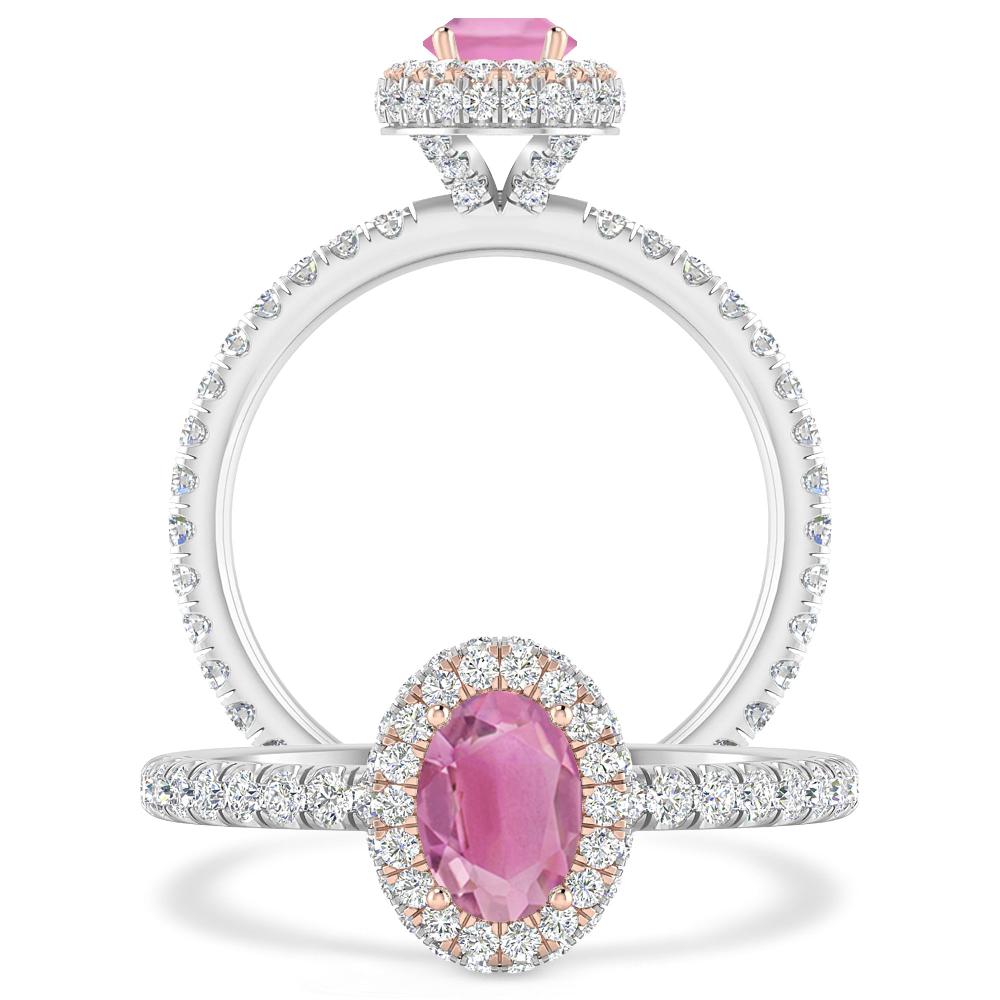 White Gold - Pink Tourmaline