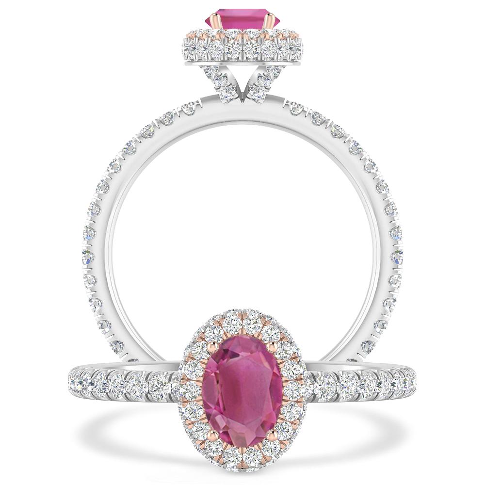 White Gold - Pink Tourmaline