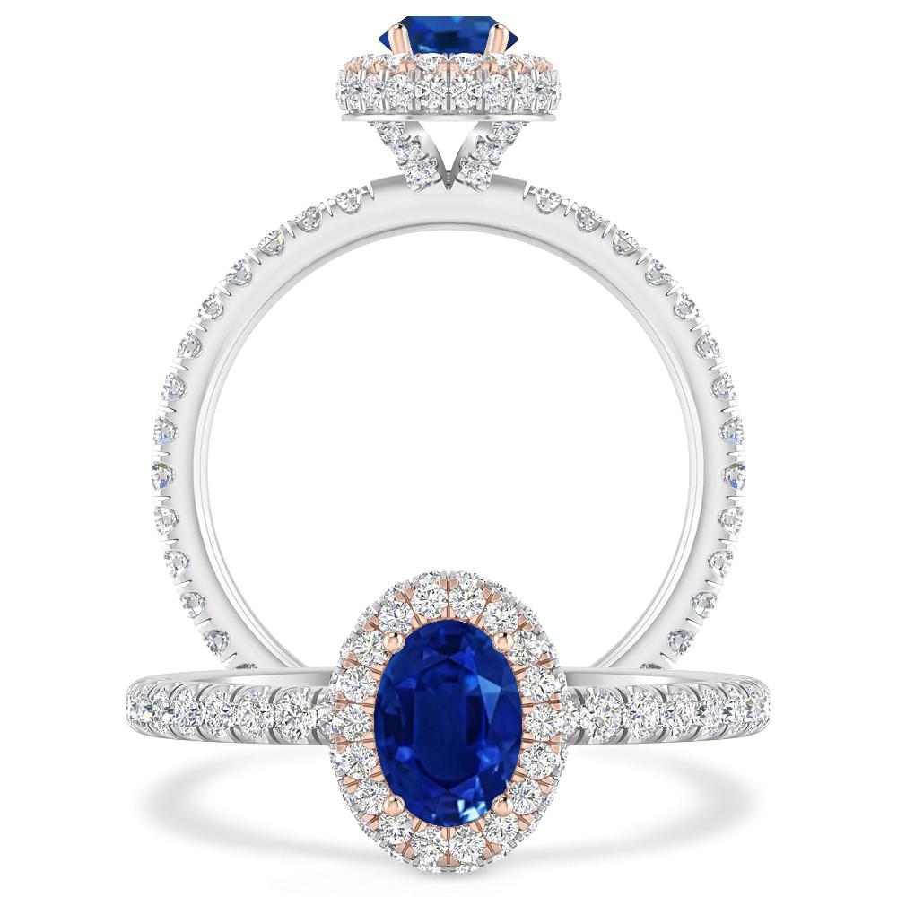 White Gold - Sapphire