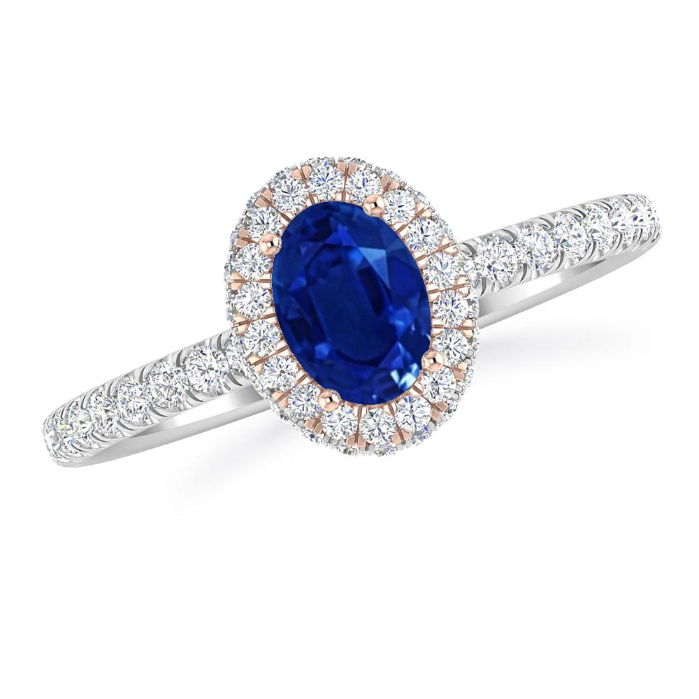 White Gold - Sapphire