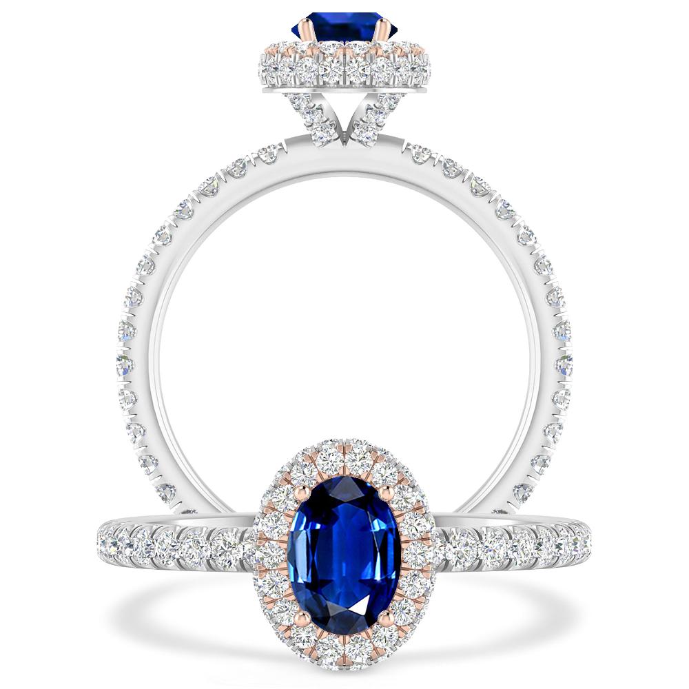 White Gold - Sapphire