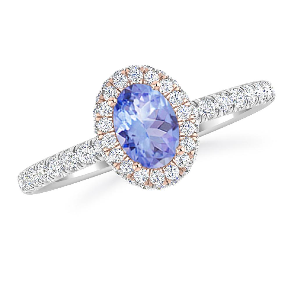 White Gold - Tanzanite