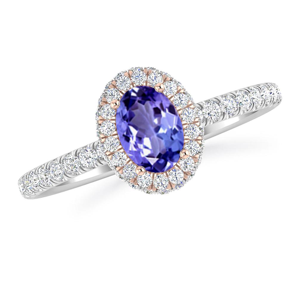 White Gold - Tanzanite