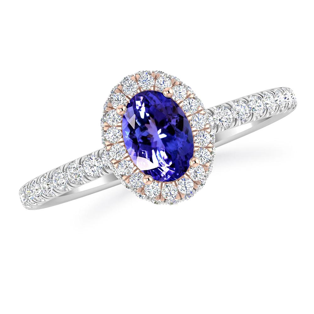 White Gold - Tanzanite