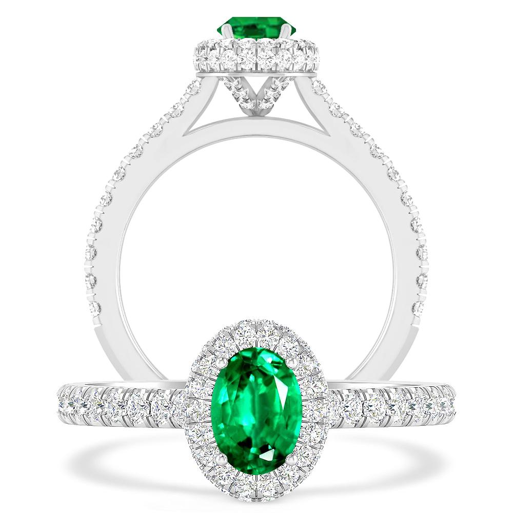 White Gold - Emerald