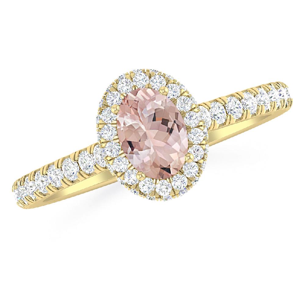 Yellow Gold - Morganite