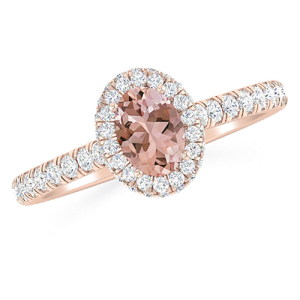 Rose Gold - Morganite