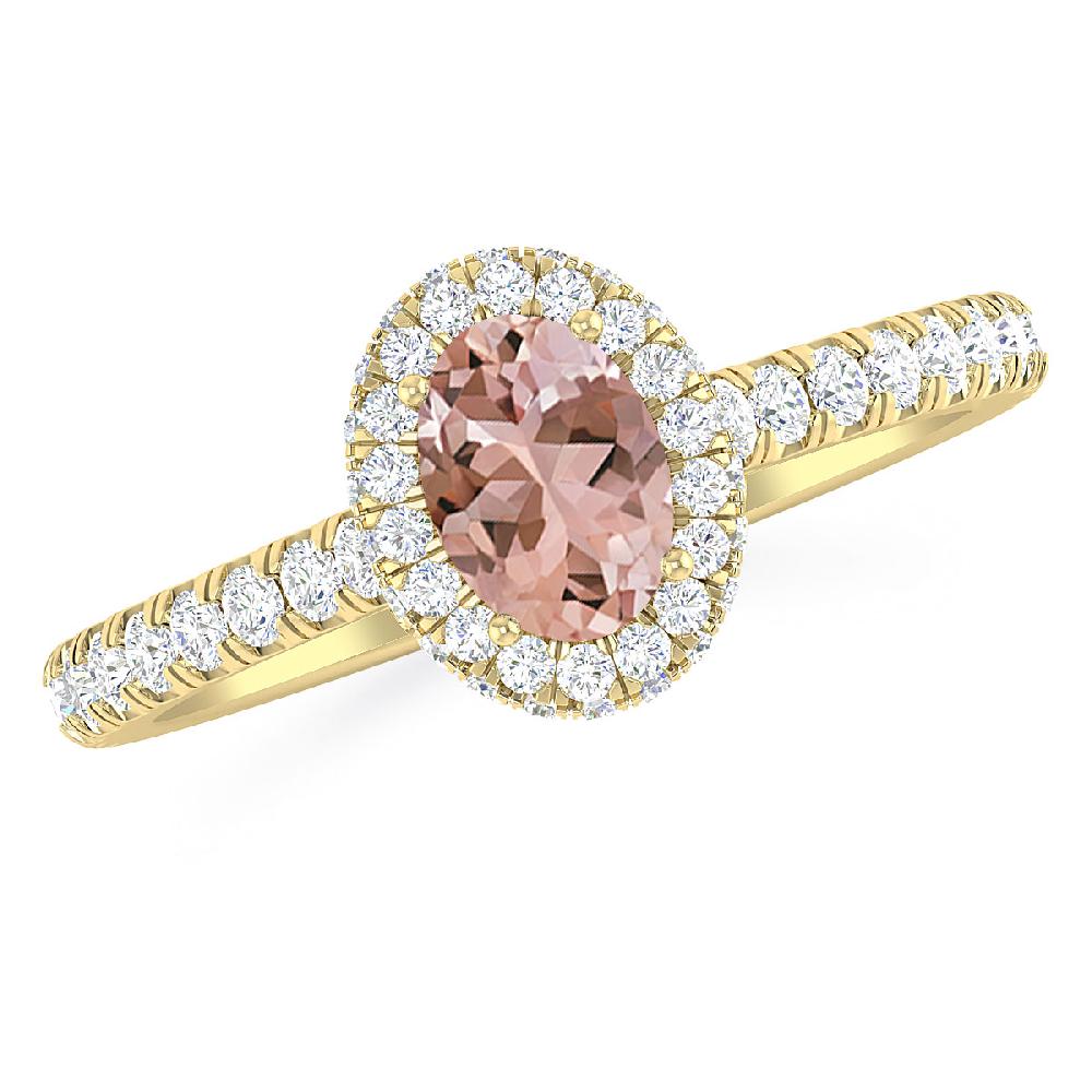 Yellow Gold - Morganite