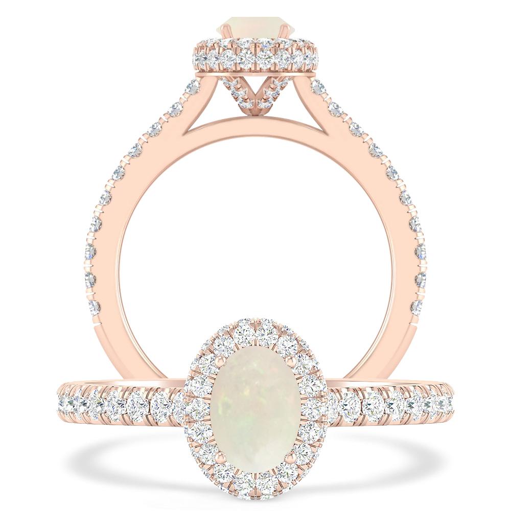 Rose Gold - Opal