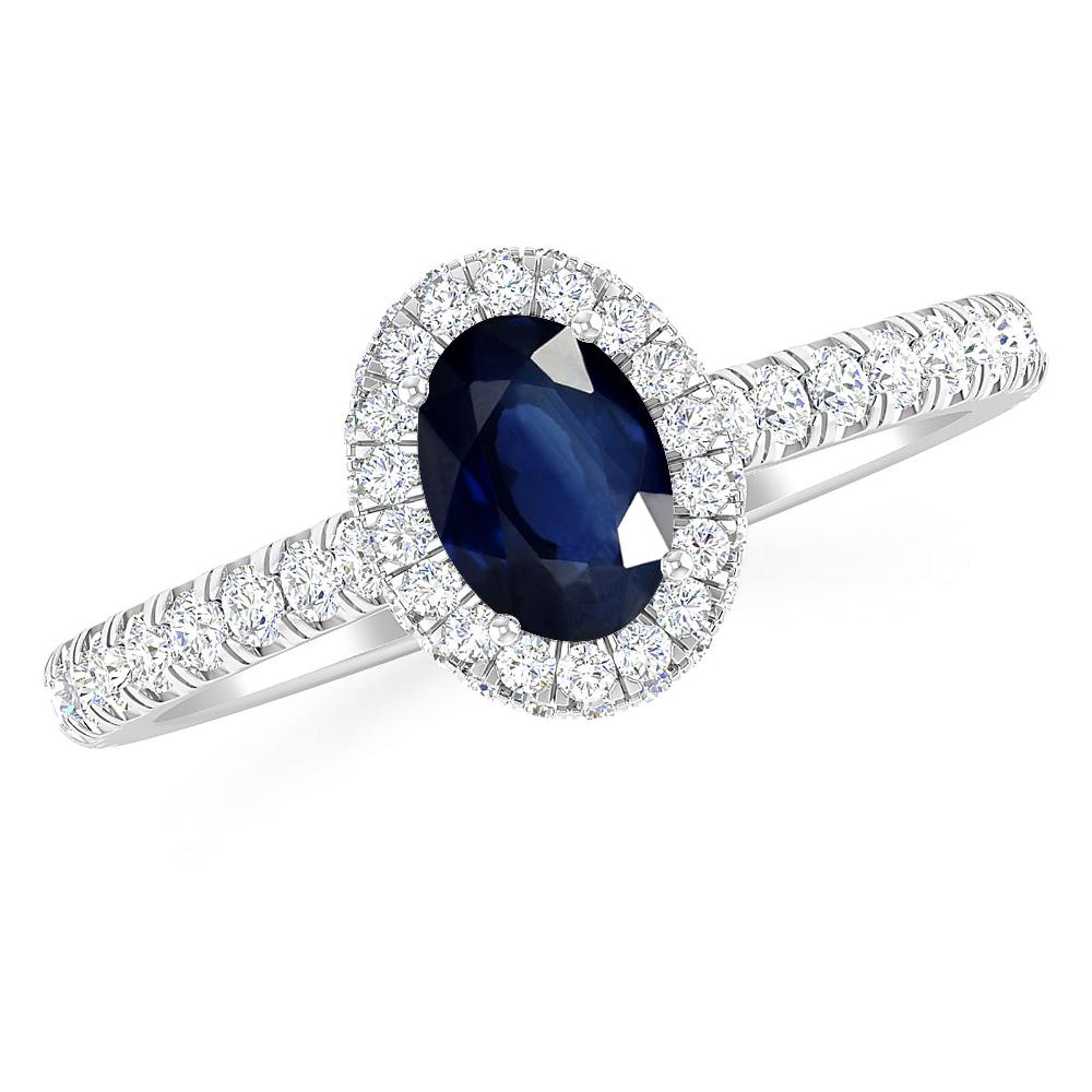 White Gold - Sapphire