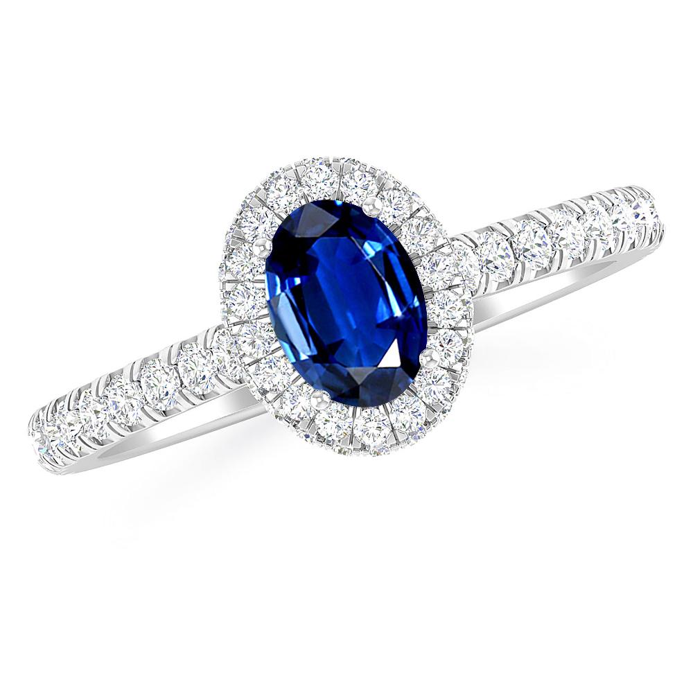 White Gold - Sapphire