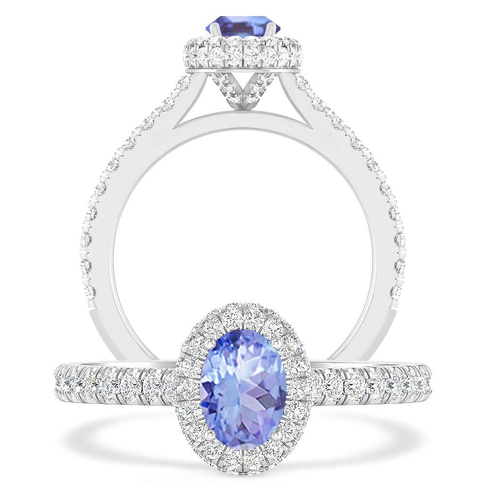 White Gold - Tanzanite