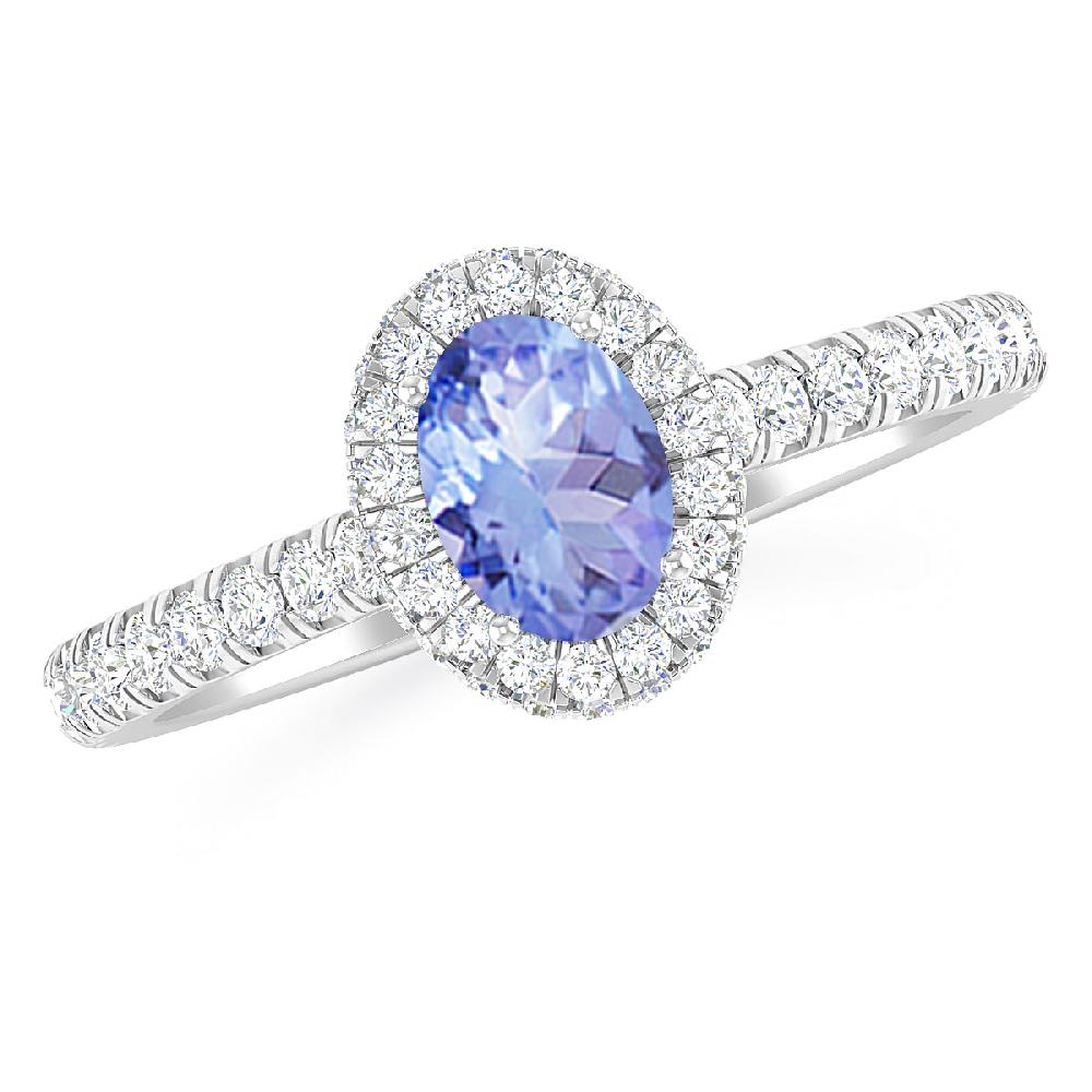 White Gold - Tanzanite