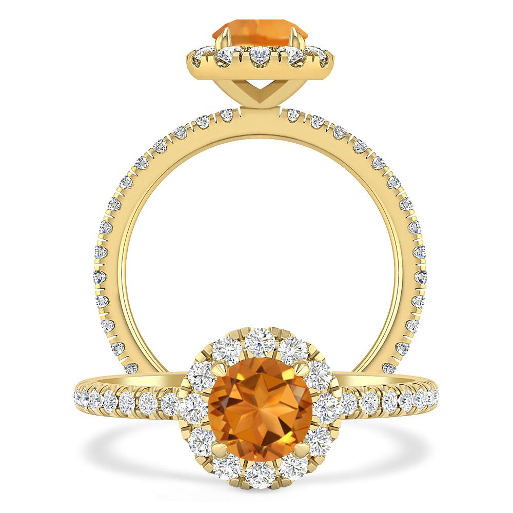 Yellow Gold - Citrine