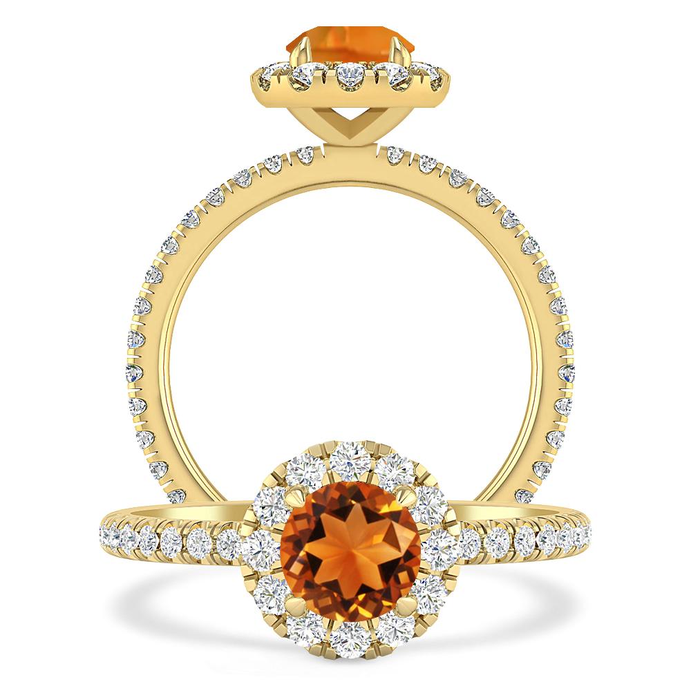 Yellow Gold - Citrine