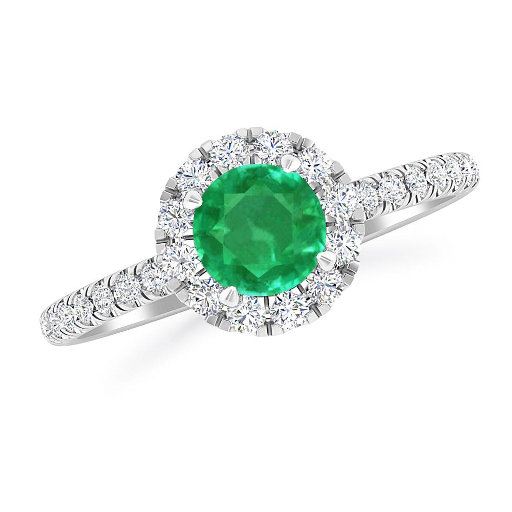 White Gold - Emerald