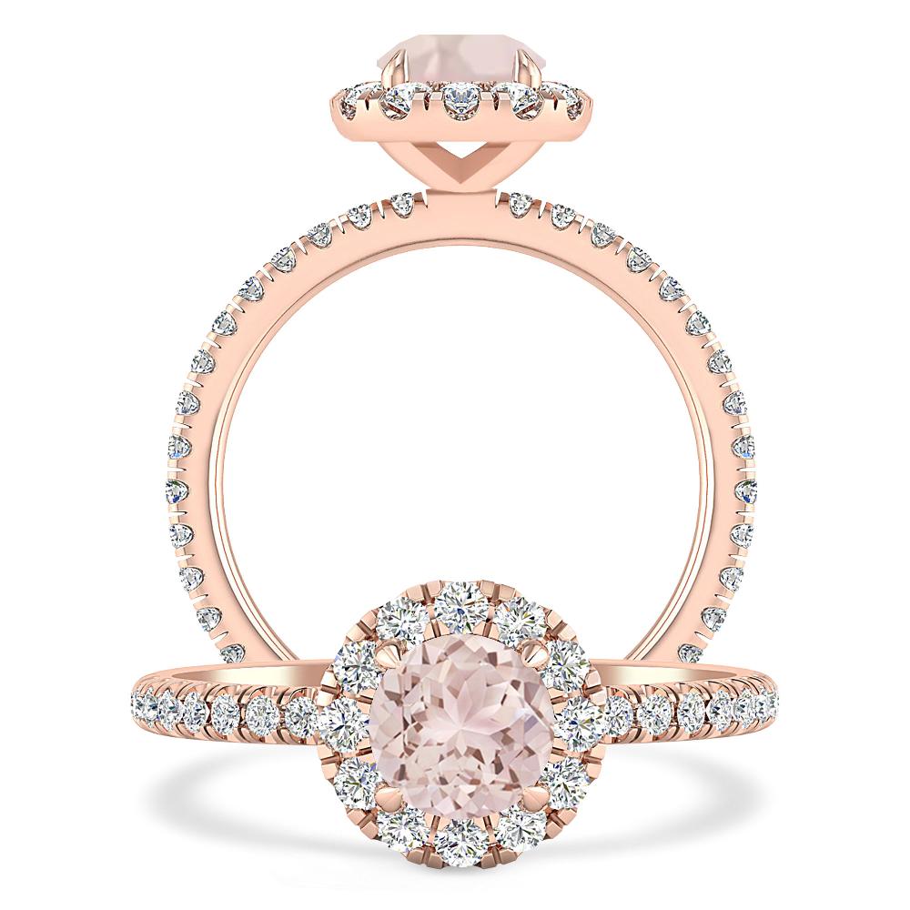 Rose Gold - Morganite