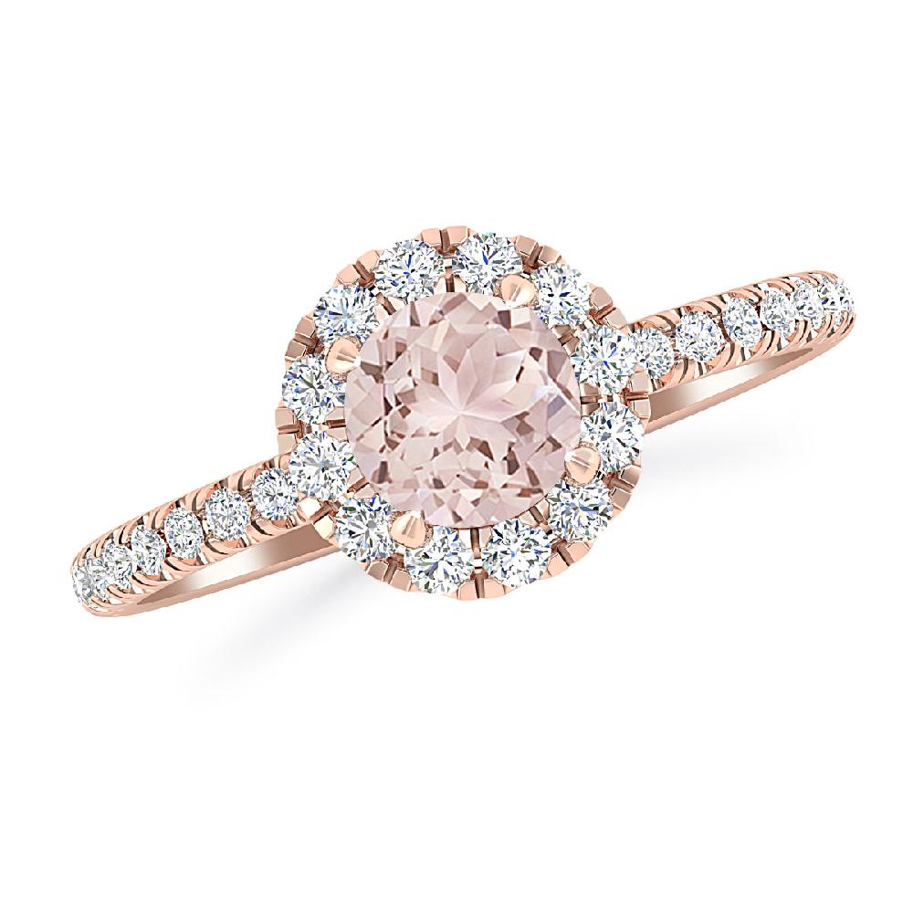 Rose Gold - Morganite