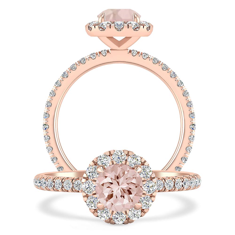 Rose Gold - Morganite