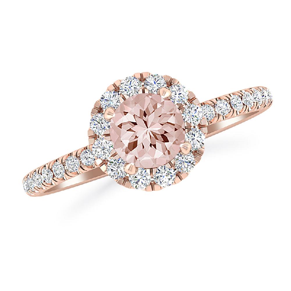 Rose Gold - Morganite