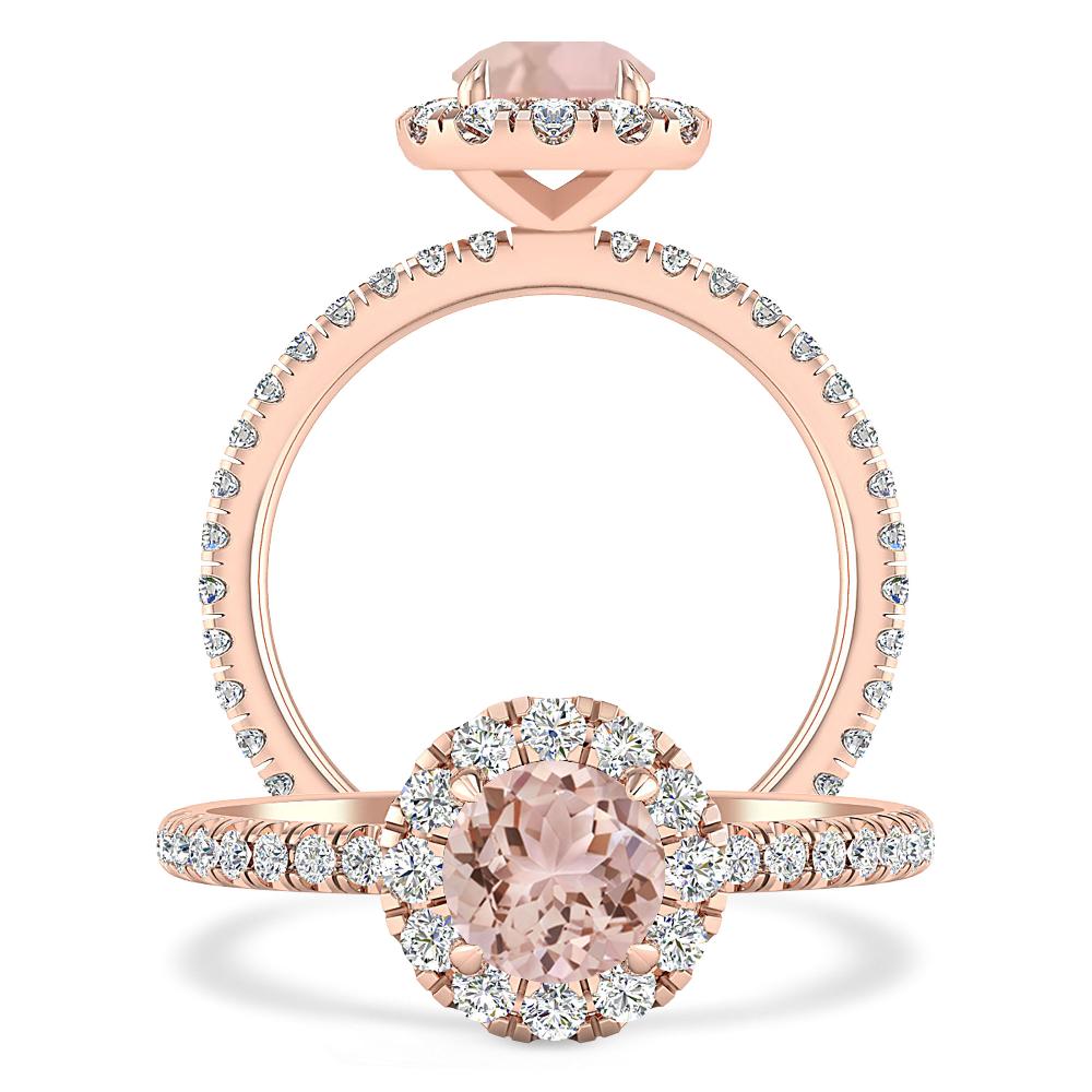 Rose Gold - Morganite