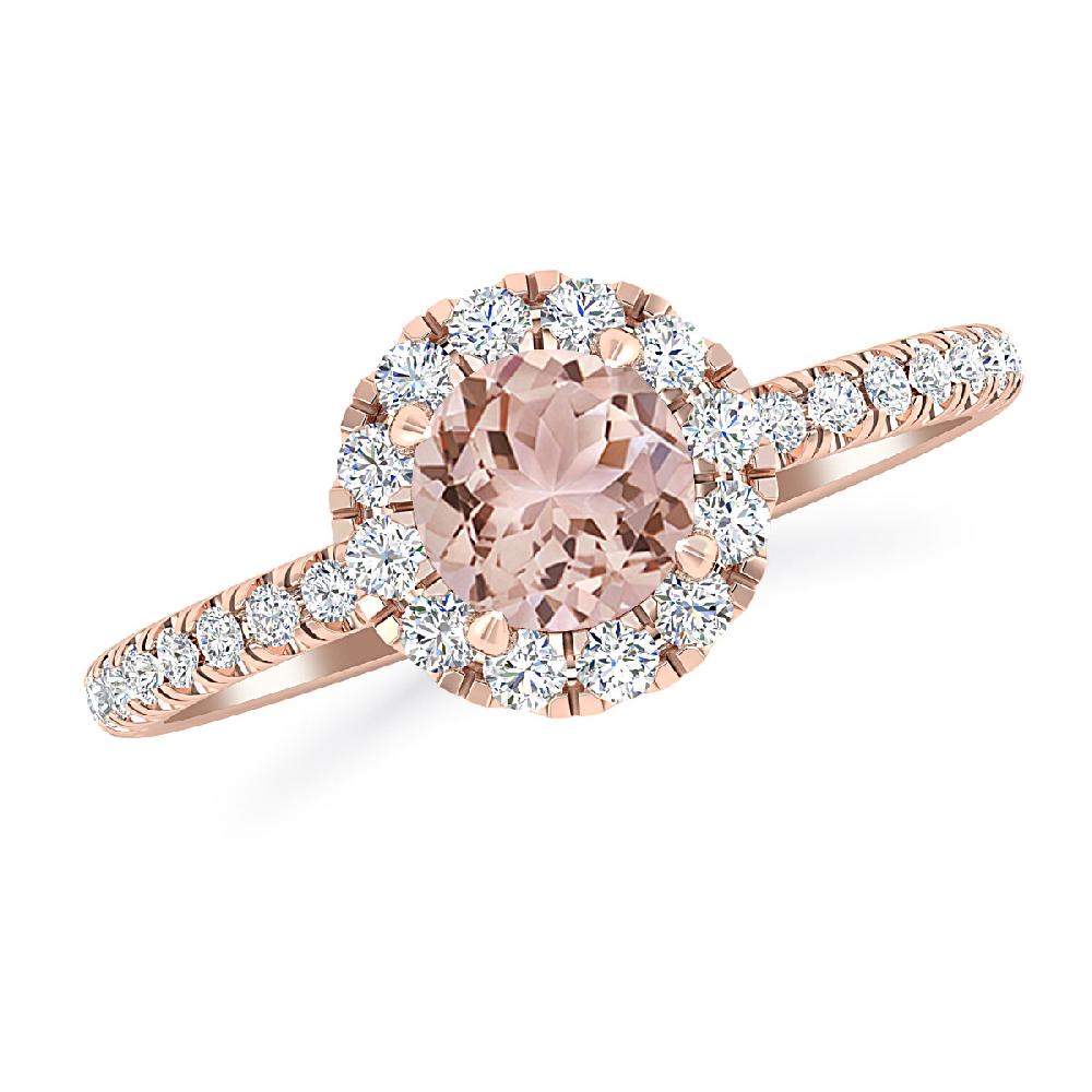 Rose Gold - Morganite