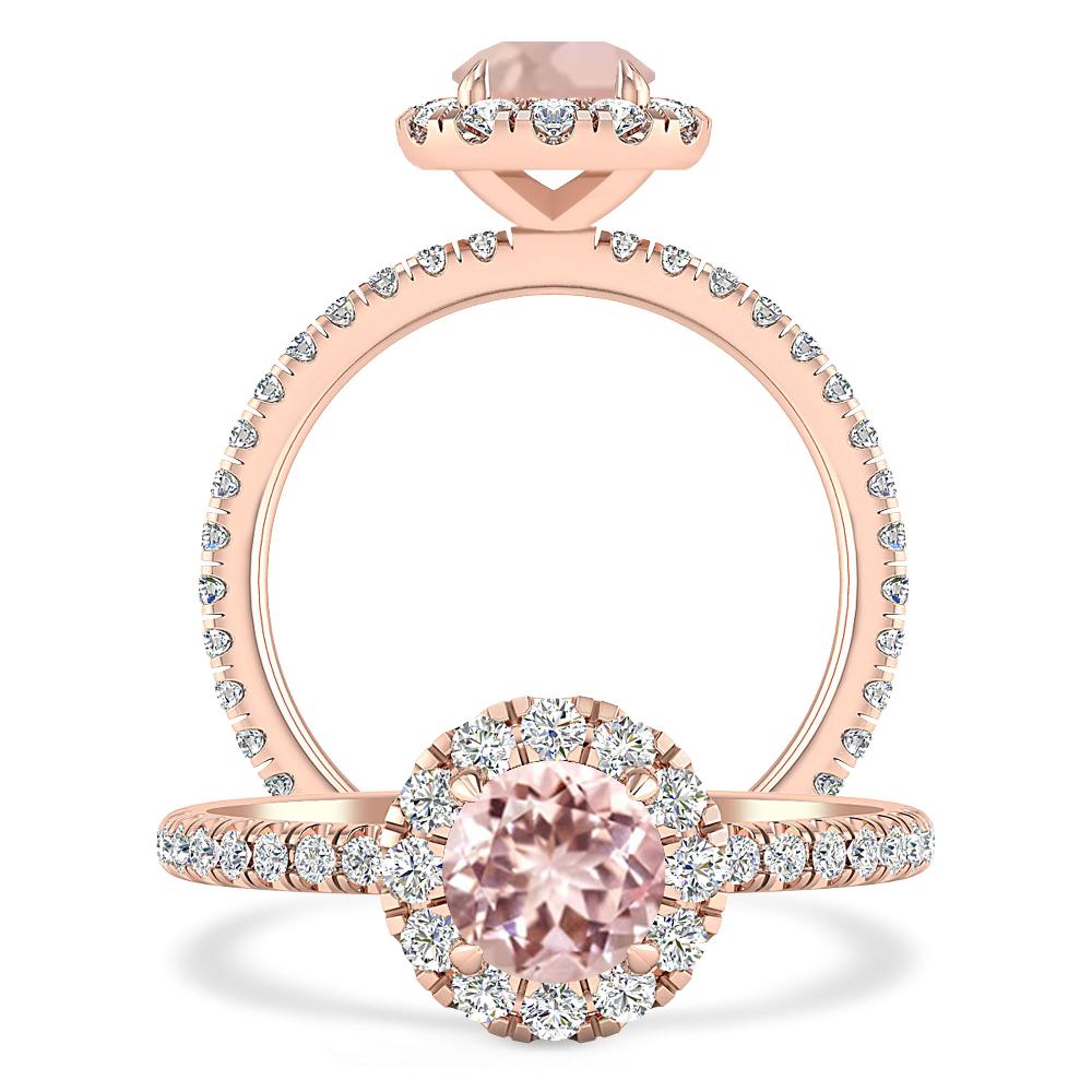 Rose Gold - Morganite