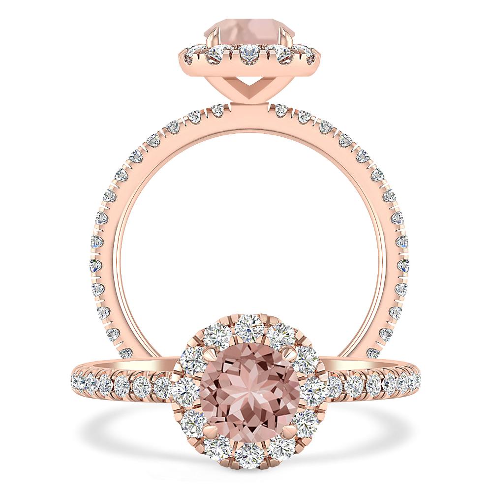 Rose Gold - Morganite