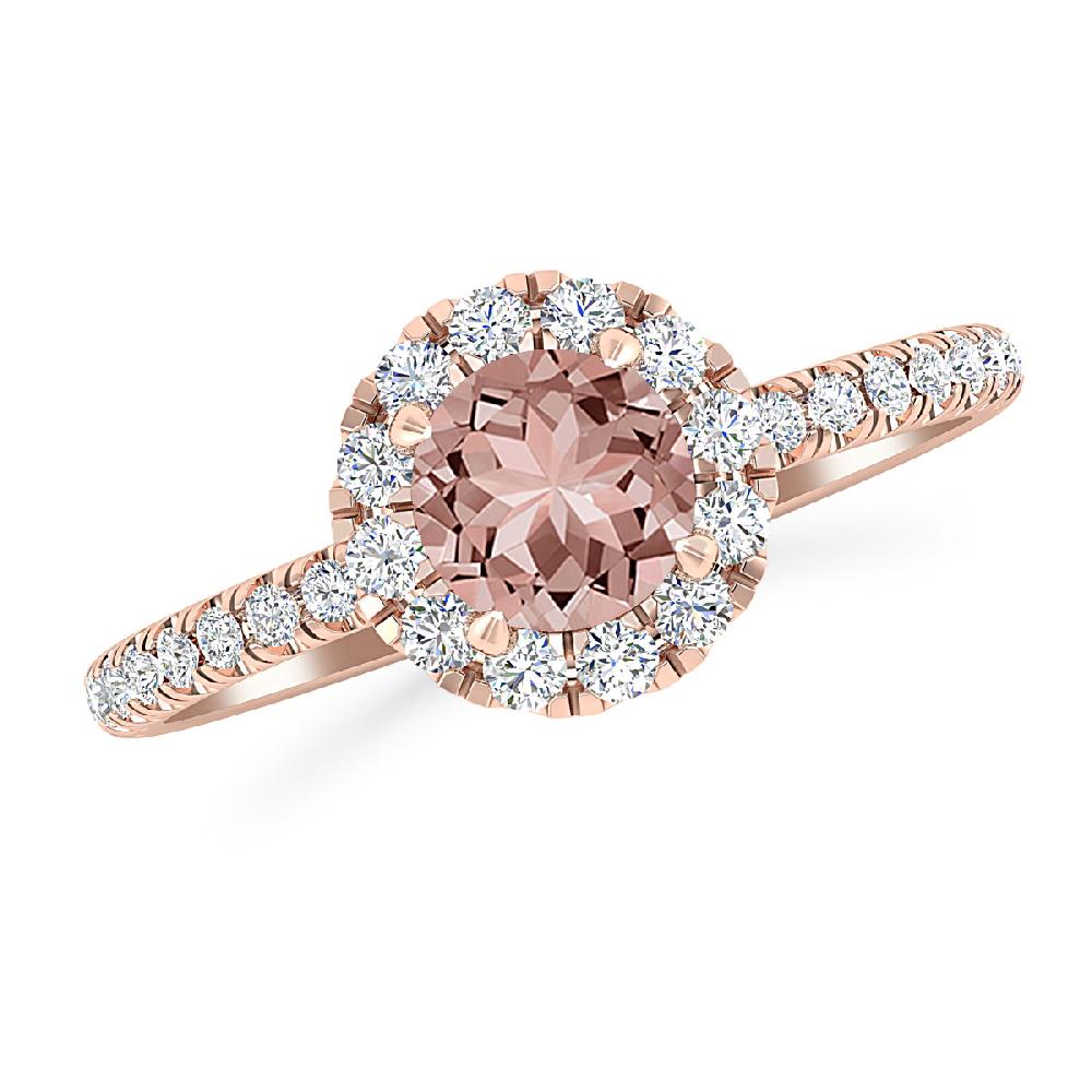 Rose Gold - Morganite