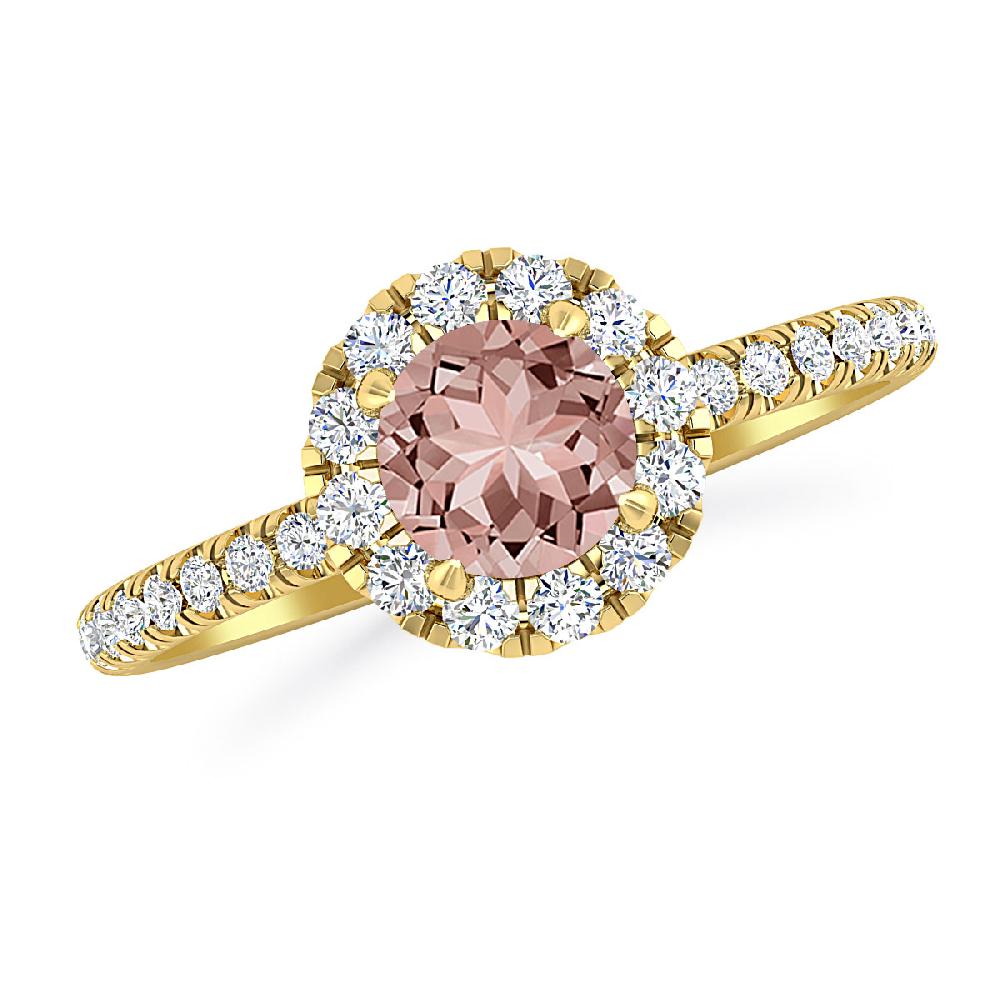 Yellow Gold - Morganite