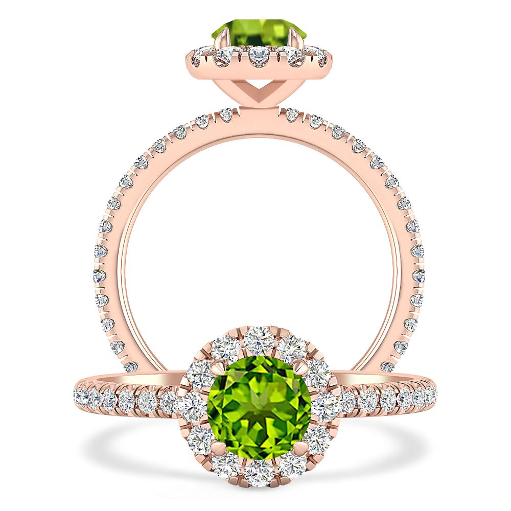 Rose Gold - Peridot