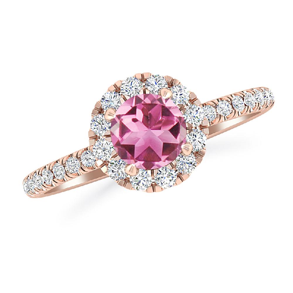 Rose Gold - Pink Tourmaline