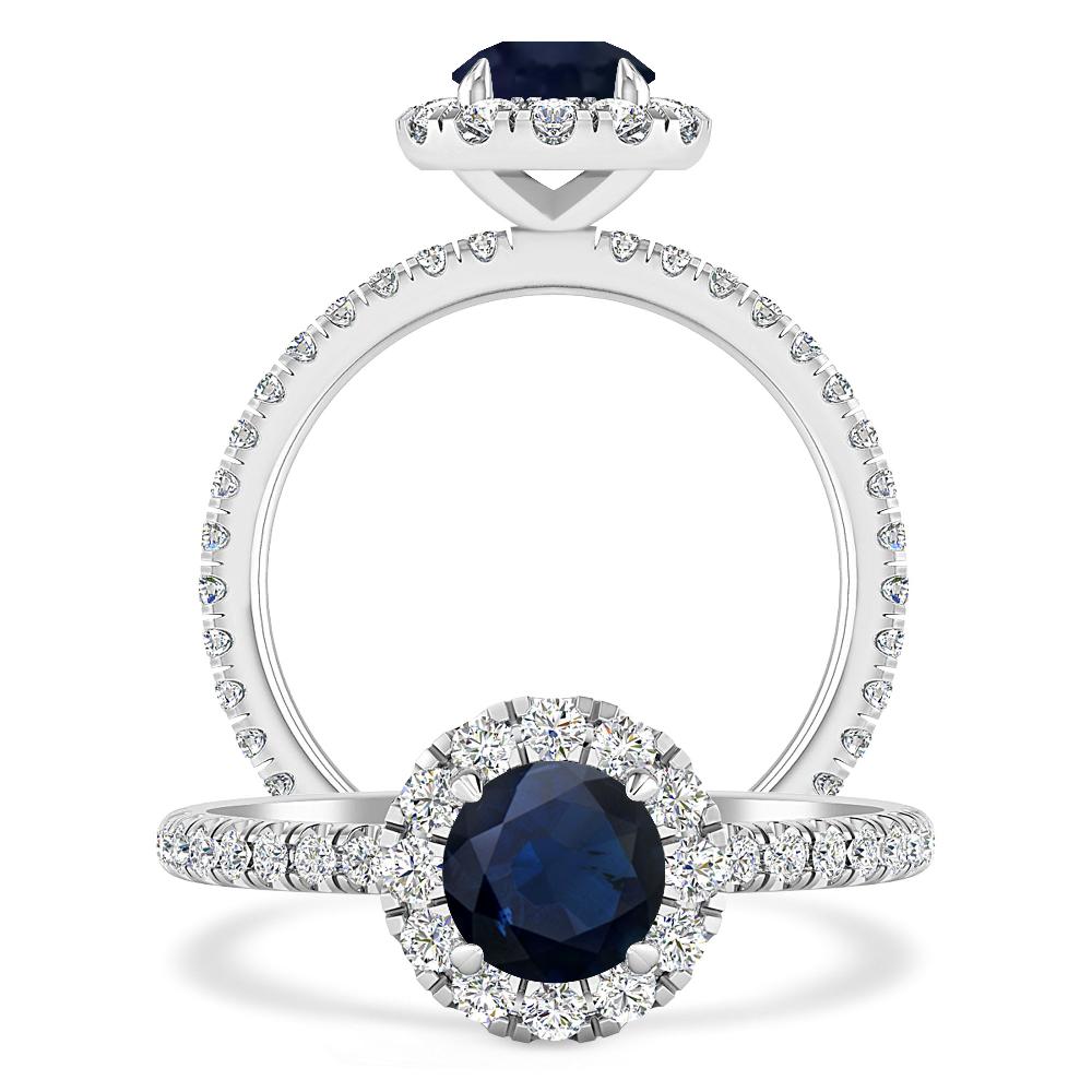 White Gold - Sapphire