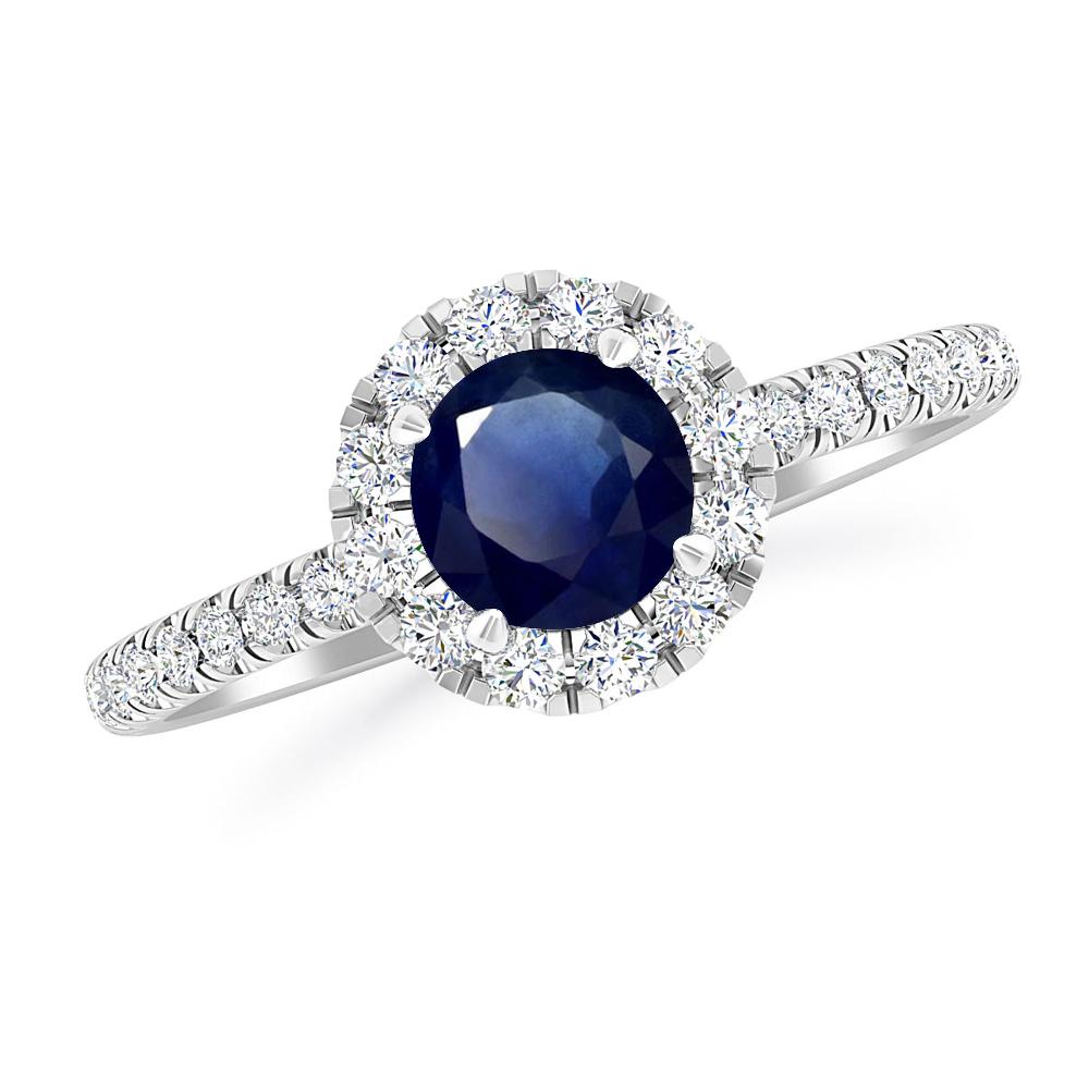 White Gold - Sapphire