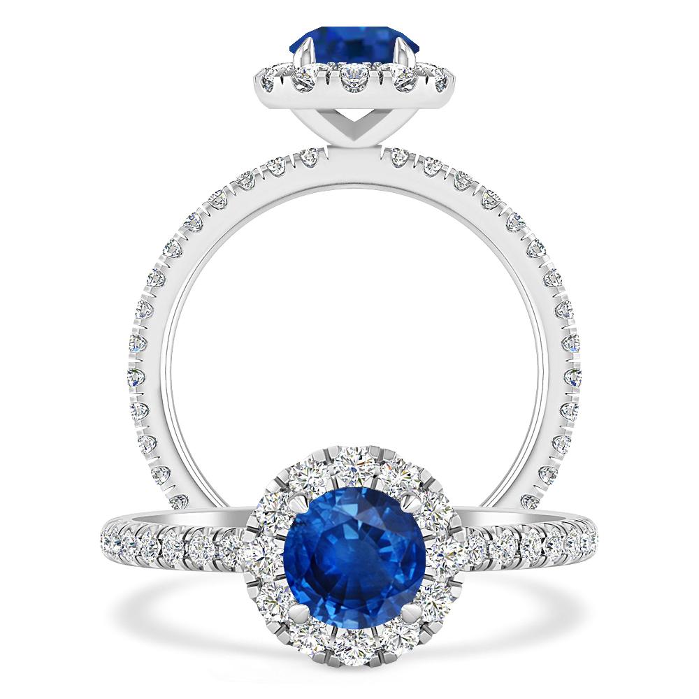 White Gold - Sapphire