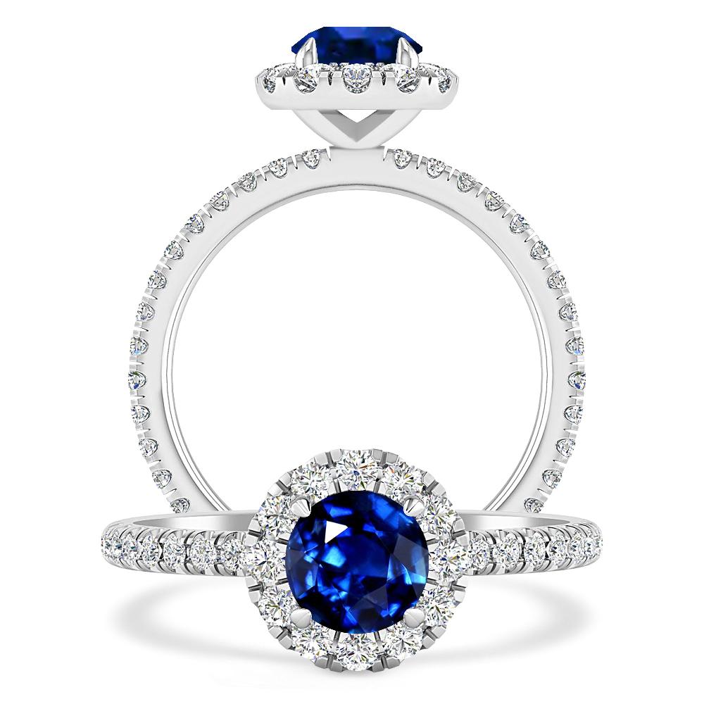 White Gold - Sapphire