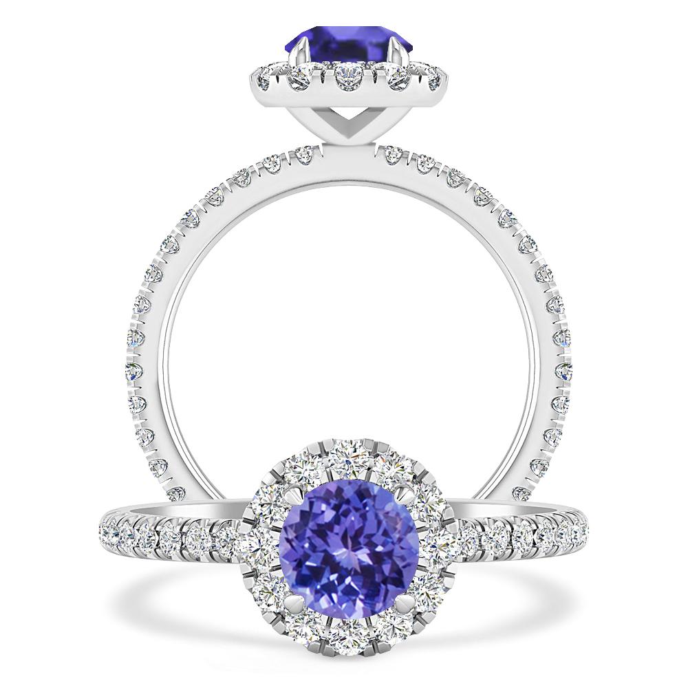 White Gold - Tanzanite