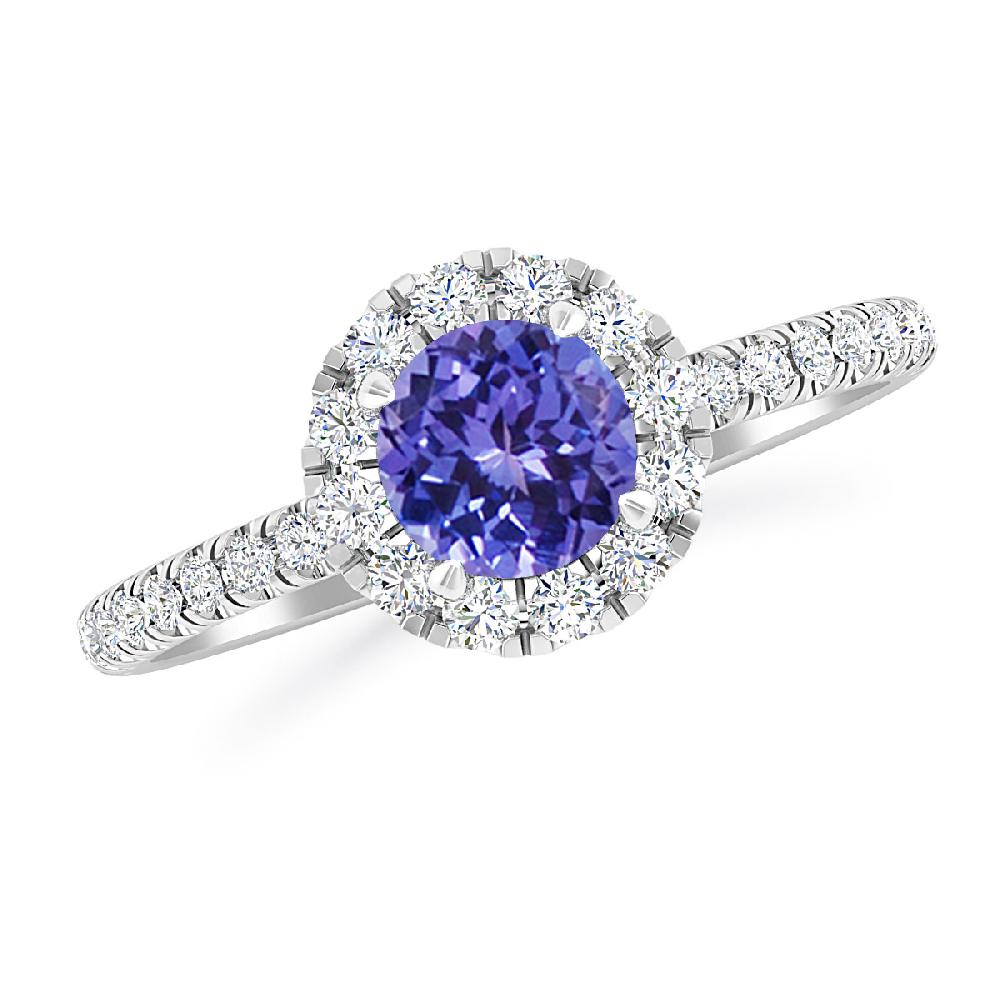 White Gold - Tanzanite